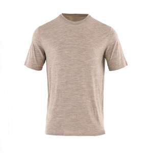 Camiseta de Hombre de Primera Calidad con Logotipo Personalizado, Fabricada en Lana Merino para Otoño, Color Sólido, Transpirable, para Actividades al Aire Libre - Product Image 1