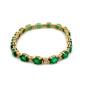Natural Emerald Gemstone <b>Bracelet</b> Luxury Bead Jewelry Custom Design Fashion <b>Bracelet</b> for Retail Wholesale and Gift Markets - Product Image 5