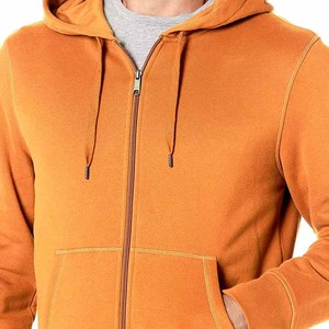 Sweat-shirts à fermeture éclair personnalisés fabriqués au Pakistan pour hommes, couleur unie, polaire respirant, vente en gros à bas prix, sweat-shirt à fermeture éclair pour hommes - Product Image 3