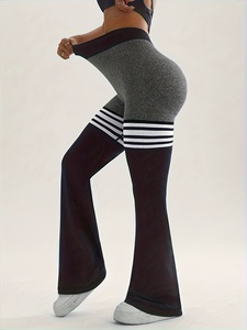 Custom High Waist Knitted Tight <b>Yoga</b> Pants High Quality Solid Seamless <b>Leggings</b> <b>Yoga</b> Tights Women <b>Leggings</b> - Product Image 1