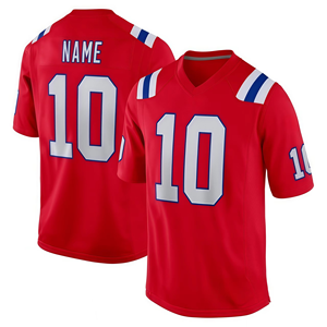 Nouveauté, maillot de football américain personnalisé en polyester 100%, pour hommes, léger, respirant, vêtements de sport, vêtements d'équipe personnalisés - Product Image 5