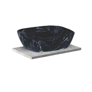 Arrivée taille personnalisée concepteur céramique mural lavabo à main monotrou élégant forme ovale la plus vendue dernière vente de stock - Product Image 1