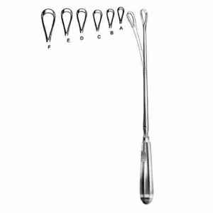 Juego de Instrumentos de Cureta Uterina Quirúrgica Caronia de Calidad Profesional, Acero, Manual, Certificado CE, Garantía de 2 Años de Fábrica - Product Image 4