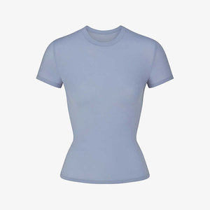 เสื้อพูลโอเวอร์ราคาถูก เสื้อยืดผู้หญิงขายส่ง เสื้อยืดแขนสั้นสุดฮิตสำหรับฤดูใบไม้ผลิและฤดูใบไม้ร่วง เสื้อยืดผู้หญิงลำลอง - Product Image 2