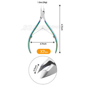 Alicates Profesionales para Cutículas con Hoja Curva para Uso en Dedos, Acabado Impecable de Uñas y Fácil Manejo con Borde de Corte Afilado y Duradero - Product Image 5