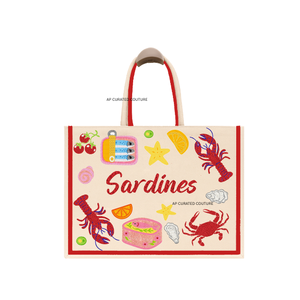 Bolso tote de verano hecho a mano con cuentas, personalizado con nombre, bolso de mano con cuentas de semillas, bolso de playa moderno y a la moda, lo último. - Product Image 2