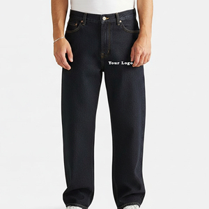 Pantalones Vaqueros Premium de Fábrica OEM, Corte Relajado, con Logotipo Personalizado y Embalaje para Venta al Público - Product Image 1