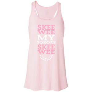 Camiseta sin mangas AKA Skee Wee My Sorors, color rosa claro, para fitness y entrenamiento, ropa de hermandad griega - Product Image 1