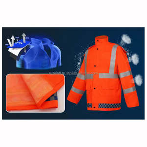 ชุดเสื้อกันฝนและกางเกงกันน้ำคุณภาพสูง พร้อมฮู้ด ดีไซน์สะท้อนแสง กันลม เหมาะสำหรับกิจกรรมกลางแจ้ง - Product Image 4