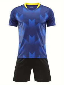 Uniforme de Fútbol de Alta Calidad, Nuevo Diseño, Camiseta de Fútbol de Secado Rápido, Equipación de Fútbol Sublimada y Ropa de Equipo para Jugadores OEM - Product Image 2