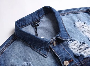 Chaqueta Vaquera para Mujer con Cuello de Piel, Abrigo Vaquero Informal de Moda para Invierno, Ropa Urbana Elegante, Proveedor OEM Pakistán - Product Image 3