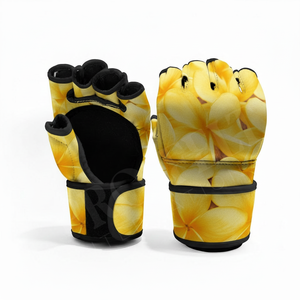 Guantes de Entrenamiento de Artes Marciales Mixtas (MMA) de Primera Calidad a Precio Económico al por Mayor, Guantes de Entrenamiento de Boxeo BJJ NO GI con Dedos Descubiertos - Product Image 4
