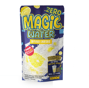 [Cheonjigaebyeok] CJGB Magic Water Lemon <b>Zero</b> Jelly Drink & 14kcal <b>Sugar</b>-Free Konjac Pouch & Low Calorie Snack - Product Image 1