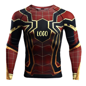 Maillot de compression respirant personnalisé pour MMA, protection UV, pour le surf et la natation, fabrication OEM - Product Image 3