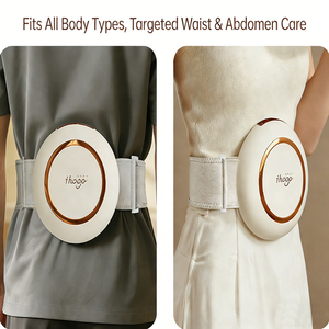 Masajeador Abdominal de Luz Roja Infrarroja, Amasamiento Profundo de 4 cm CW/CCW, Terapia de Calor para la Digestión y el <span class=keywords><strong>Estreñimiento</strong></span>, Cuidado Térmico para el Útero - Product Image 6