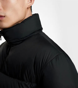Mens High Street Style Plain Blank Puffer Jacket Waterproof Stand Collar Winter Fashion <b>Bubble</b> <b>Coat</b> for Men - Product Image 4