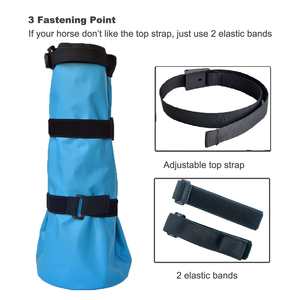 Bottes de trempage pour sabots de cheval, sac de trempage équin, seau de soin pour sabots avec coussin EVA et bandes - Product Image 3