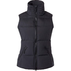 Chaleco corto acolchado con capucha para mujer, impermeable, ecológico, transpirable, cálido, informal, para invierno. - Product Image 1
