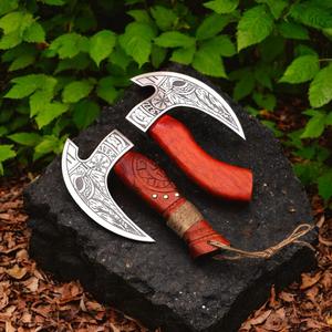 Fabrication de haches à pizza artisanales de qualité supérieure, haches vikings, mini-haches, haches tomahawk - Product Image 3