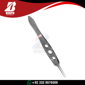 Pinzas Oftálmicas Castroviejo para Suturas de Precisión, Instrumento Quirúrgico de Acero Inoxidable Reutilizable, Herramienta de Microcirugía - Product Image 4