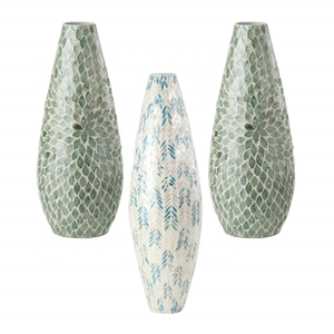 Vase de sol fait main de haute spécification emballage personnalisé Design moderne pour la décoration de la maison fabriqué au Vietnam - Product Image 5