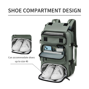 Lightweight High Quality Durable Polyester Zipper Large Capacity Expandable Fashion Eco-Friendly 20-35L <b>Backpack</b> Duffel Sports - Product Image 6