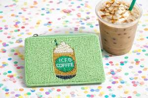 Elegant Beaded Coin Purse for Women Handmade Luxury Small Pouch with Detailed <b>Bead</b> Embroidery Fashionable Accessory - Product Image 5