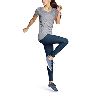 เลกกิ้งผู้หญิงขายดีแบบกำหนดเองได้ เลกกิ้งผู้หญิงระบายอากาศได้ดีระดับพรีเมียม เลกกิ้งโยคะผู้หญิงพิมพ์ลายโลโก้แบบซับลิเมชั่นตามสั่ง - Product Image 6