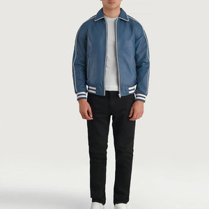 Fashionable Style New <b>Men</b> Varsity <b>Jacket</b> Casual Winter Wear Customized Design <b>Canvas</b> Quick Dry Breathable Outdoor Use - Product Image 5
