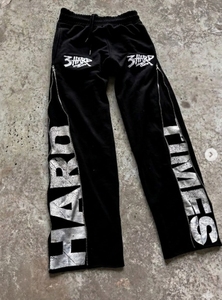 Pantalon de jogging décontracté en coton pour homme, taille élastique avec cordon de serrage, tricoté, séchage rapide, respirant, anti-boulochage, style streetwear - Product Image 6
