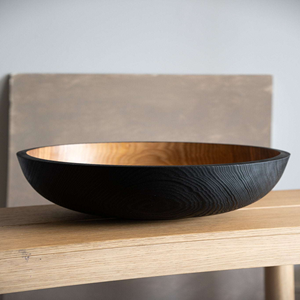Elegant Natural Acacia Wood Handmade Eco-Friendly Serving <b>Bowl</b> Rustic Design Salad Fruit <b>Snack</b> <b>Bowl</b> Home Kitchen Dining - Product Image 1