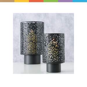 Support de bougie chauffe-plat en fer de luxe, de qualité supérieure, neuf, doré, fait main, écologique, pour la maison, les mariages et les fêtes - Product Image 4