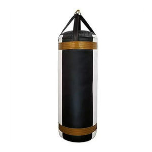 Sacs de frappe de haute qualité, équipement de boxe, conception OEM, logo personnalisé, sacs de sable en cuir pour le kick-boxing - Product Image 1