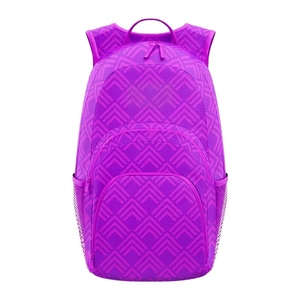 Wear 4 Games Custom Logo Microfiber Backpack Star Printed Pattern Custom Print Sports Travel School Use 30-40L High Capacity Bag - Product Image 4