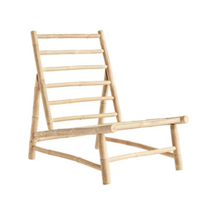 GOLcompany Traditional <b>Foldable</b> Bamboo Sofa <b>Chair</b>-Natural/Honey/White Colors for Living Room Apartment Dining Room Furniture - Product Image 4