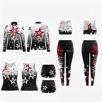 Ropa de Práctica Personalizada para Equipos de Animación, Danza y Deportes: Sujetadores Deportivos, Pantalones Cortos, Uniformes, Leggings y Chaquetas para Equipos Escolares de Baile