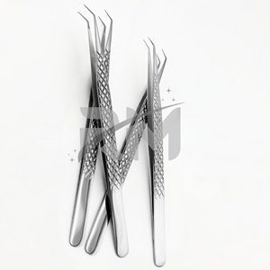 Juego de Pinzas para Extensión de Pestañas RMI Diamond Grip Volume, Punta Puntiaguda de Acero Inoxidable de Alta Calidad para Uso en Extensión de Pestañas - Product Image 4