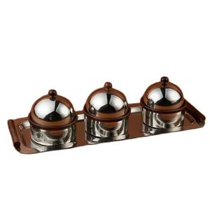 Se of 3 High Premium Quality Modern Metal <b>Wood</b> Arabic Dates Bowl Set Eco-Friendly Lead-Free Durable Kitchen Serveware <b>Lids</b> Tray - Product Image 1