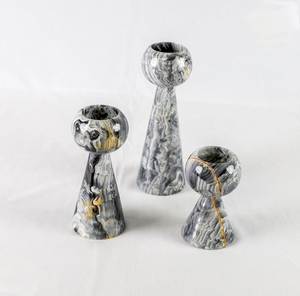 Cadeaux de Noël, support à bougie en résine époxy, fabrication artisanale, vaisselle en résine, décoration d'intérieur, porte-bougie au meilleur prix - Product Image 5