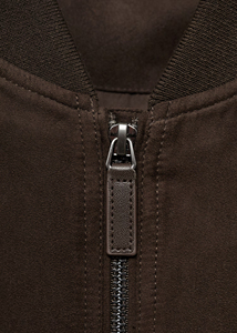 แจ็คเก็ตบอมเบอร์บุขนแกะคุณภาพสูงสำหรับผู้ชาย ฤดูหนาว กันน้ำ ใส่ได้สองด้าน ปรับแต่งสี/โลโก้ได้ ขายส่ง - Product Image 3