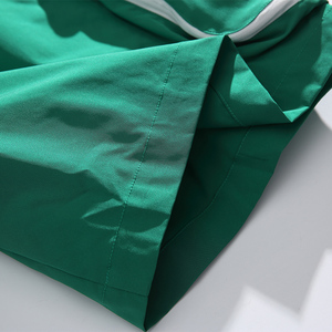 Shorts cargo légers pour hommes, coupe-vent, respirants, en nylon/coton satiné, à séchage rapide, avec fermeture boutonnée, logo personnalisé, pour l'entraînement sportif - Product Image 5