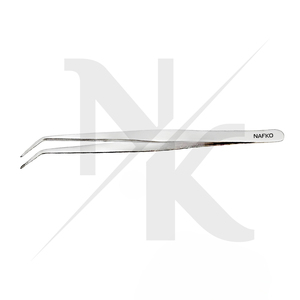 Premium Curved Jewelry Tweezers 175mm Stainless Steel Craft Tweezers Jewelry <b>Tool</b> & Equipment Handcrafted Jewelry <b>Tools</b> - Product Image 5