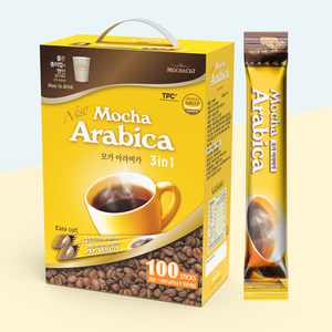 [MOCHA] Mélange de café Arabica pour café maison et usage professionnel, mélange de café instantané torréfié lisse et durable 100T - Product Image 4