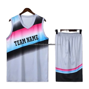 ชุดยูนิฟอร์มบาสเก็ตบอลแบบสั่งทำพิเศษพร้อมพิมพ์ลายด้านหน้า |   เสื้อเจอร์ซีย์ไซส์ใหญ่ ระบายอากาศได้ดี ผลิตจากโพลีเอสเตอร์ 100% ซึมซับเหงื่อ ป้องกันรังสียูวี - Product Image 5