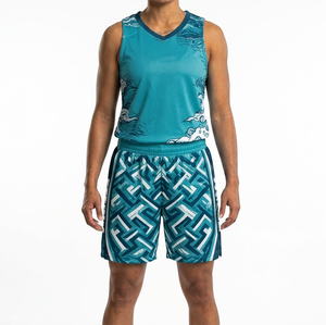 Nouvel arrivage : Tenue de basketball pour <span class=keywords><strong>femme</strong></span>, vêtements de sport durables, fabriqués par un fabricant de vêtements de sport. - Product Image 2