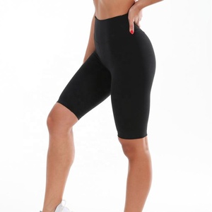 High <b>Elastic</b> <b>Waist</b> Seamless Yoga Shorts Women Breathable Quick Dry Biker Shorts Workout Fitness Shorts Casual Wear Sporty - Product Image 6