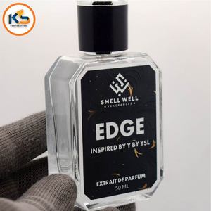 Etiquetas Personalizadas de Lujo para Perfumes y Cuidado de la Piel, con Textura Plateada en Relieve |   Etiquetas de Embalaje de Vinilo Reflectantes Brillantes e Impermeables - Product Image 4