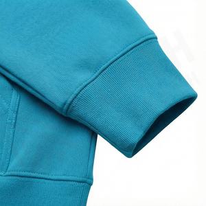 เสื้อฮู้ดผ้าฝ้ายผสมโพลีเอสเตอร์ สไตล์สตรีทแวร์ สีพื้น รับทำโลโก้ สีตามสั่ง ขายส่ง ราคาโรงงาน เสื้อกันหนาวแบบสวมหัว - Product Image 6