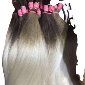 Meilleur prix de gros pour les extensions de tissage de cheveux vierges brésiliens Remy de haute qualité Double trame Tailles complètes Longueurs de cheveux - Product Image 3