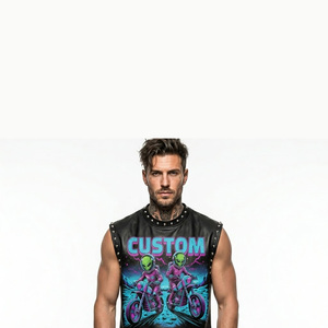 Camiseta sin mangas Glory Custom con estampado gráfico de diamantes de imitación, 100% algodón jersey, tela suave, estilo vintage, para uso unisex. - Product Image 6